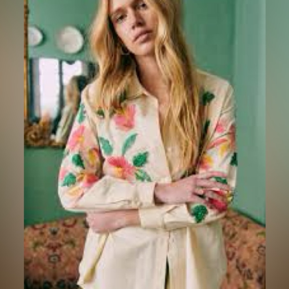 Sezane Maxy Shirt - NWOT